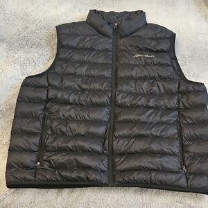 Eddie Baurr Black Puffer Vest